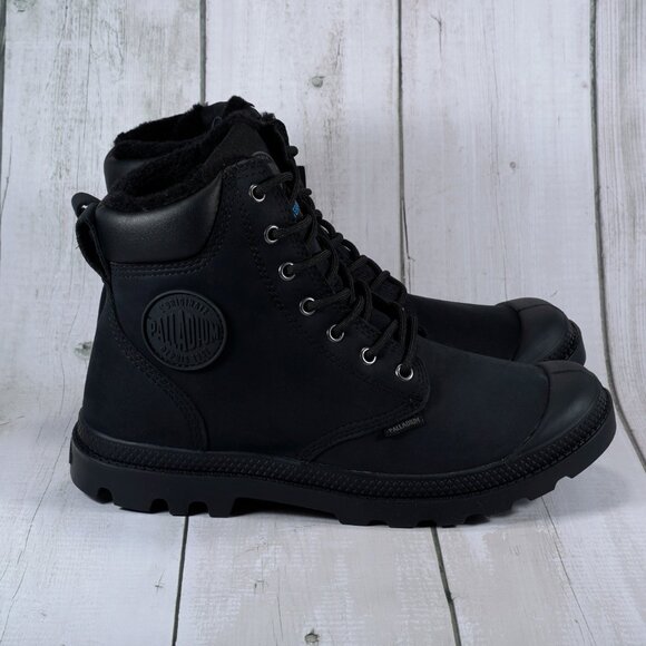 Palladium Pampa Sport Cuff WPS Winter Boots 72992-010 Size 10.5 Women/9 Men - Picture 3 of 10